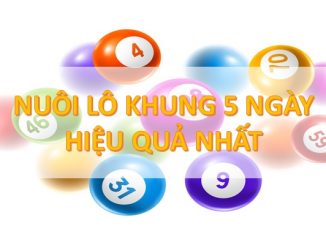 Cầu lô bạch thủ nuôi khung 5 ngày