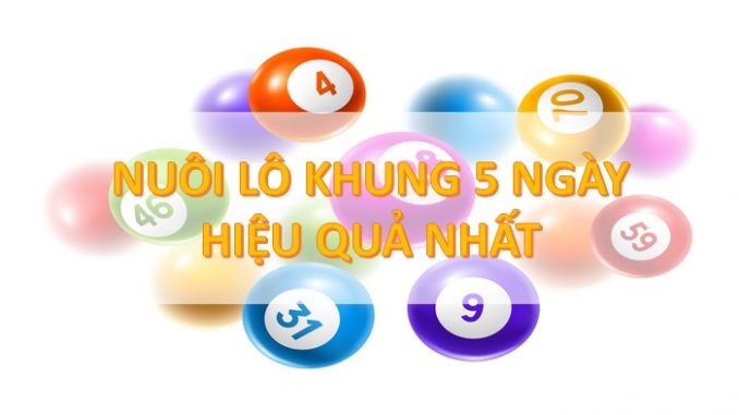 Cầu lô bạch thủ nuôi khung 5 ngày